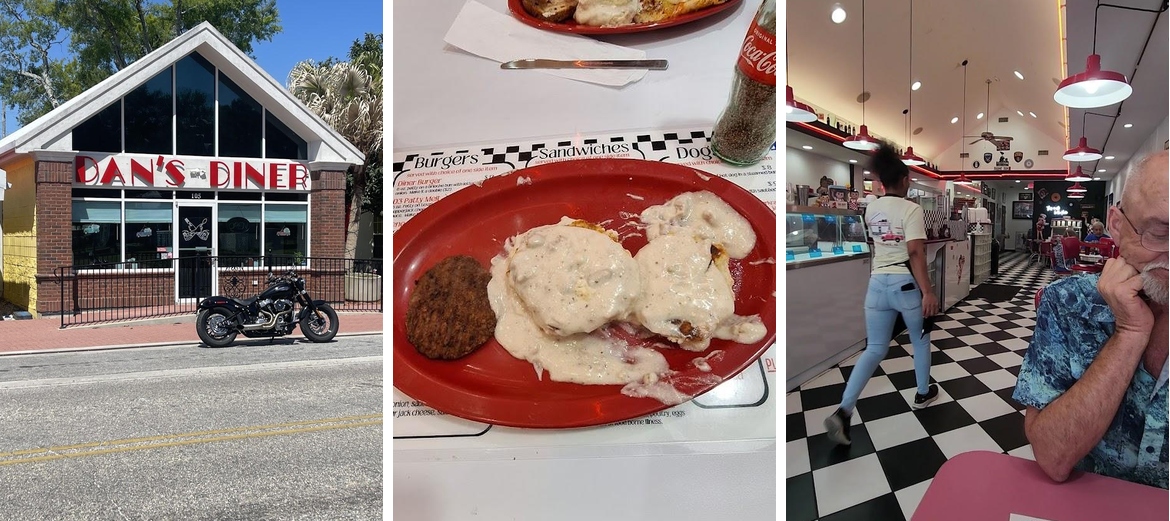 Dan's Diner Menu